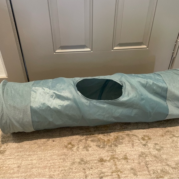 Best Friends by Sheri Blue Collapsible Cat Tunnel - Picture 2 of 6